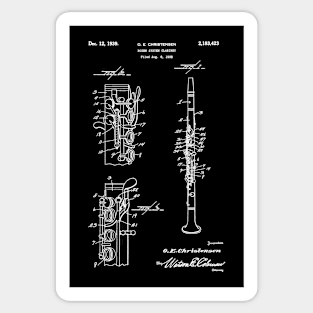 Clarinet Patent Sticker